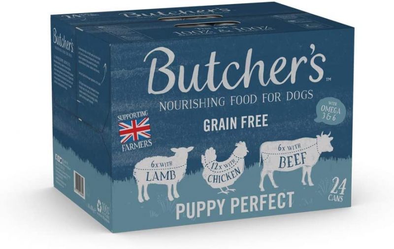 BUTCHER'S Puppy Wet Dog Food Cans Grain Free