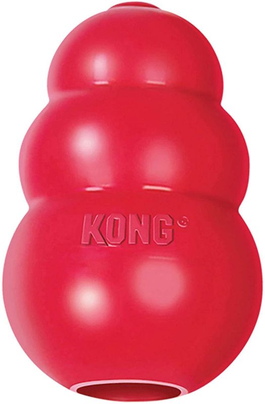 KONG Durable Natural Rubber Feeder/Chew For Large Dogs