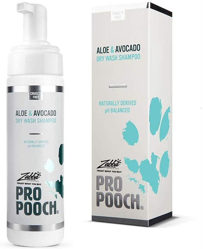 Pro Pooch Dry Shampoo For Dogs (200 ml) Quick Drying Waterless No Rinse Mousse